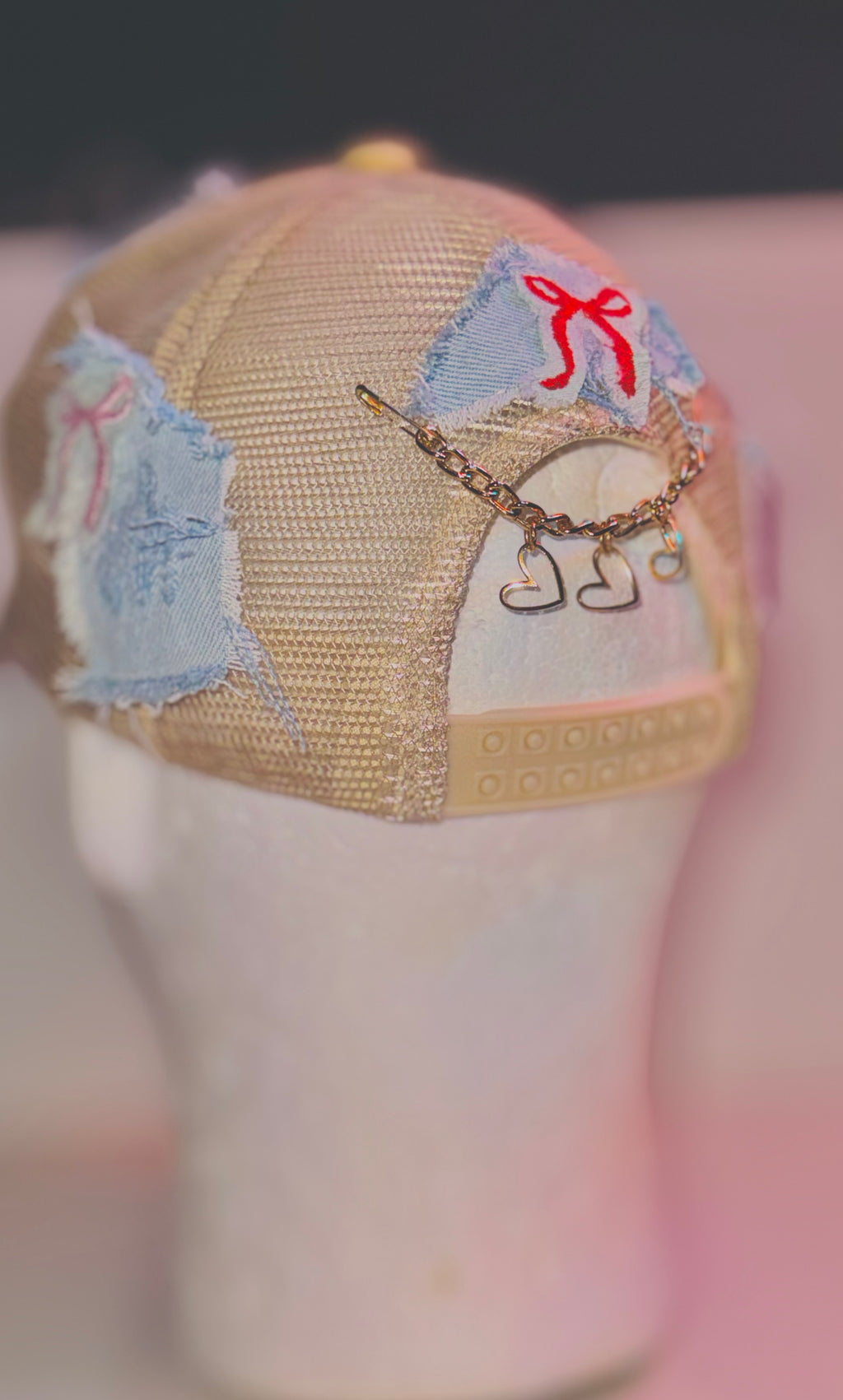 XOXO Bow Trucker Hat