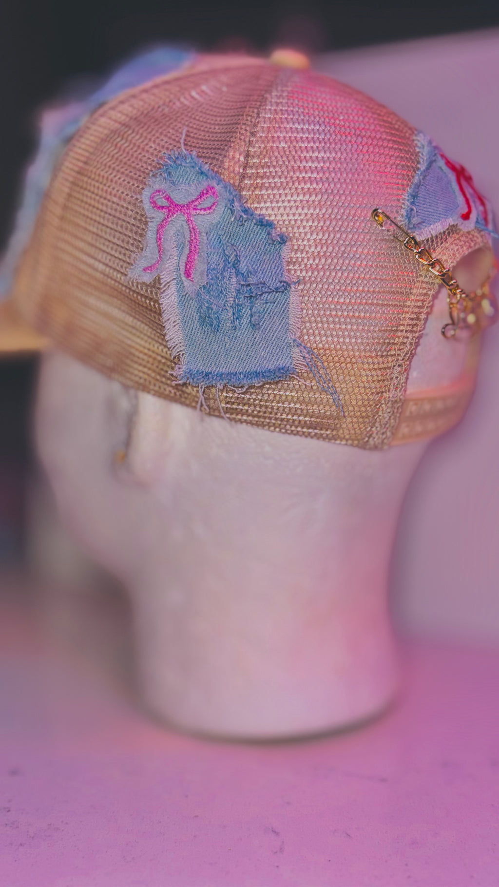 XOXO Bow Trucker Hat